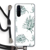 Simple leaves: OnePlus Nord Transparant Hoesje met koord