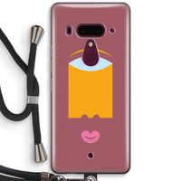 Mono V: HTC U12+ Transparant Hoesje met koord