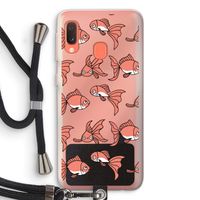 Blub: Samsung Galaxy A20e Transparant Hoesje met koord
