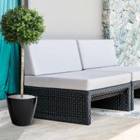 Kunst Buxus bol op stam 110cm - UV bestendig