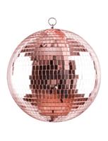 Spiegelbal Rosegoud 30cm