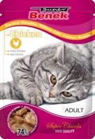 SUPER BENEK Kip in saus - nat kattenvoer - 100 g
