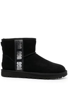 UGG bottines Mini Side Logo - Noir