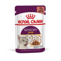 Royal Canin SENSORY Taste in Gravy natvoer kattenvoer zakjes 12x85g - thumbnail