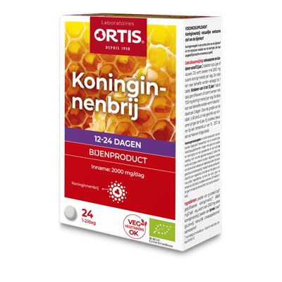 Ortis Energiemetabolisme Bio Koninginnebrij 24Tabletten