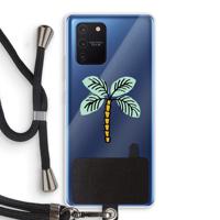 Palmboom: Samsung Galaxy Note 10 Lite Transparant Hoesje met koord