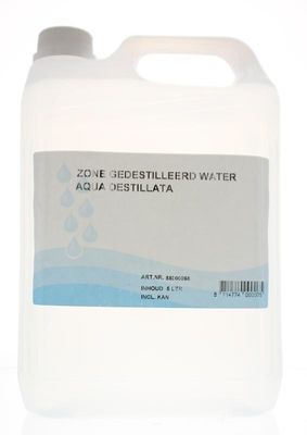 Zone Gedestilleerd water (5 ltr)