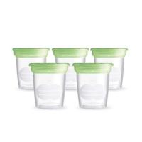 MAM bewaarpotten 120ml - 5 stuks - transparant