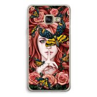 Lady Moth: Samsung Galaxy A3 (2016) Transparant Hoesje