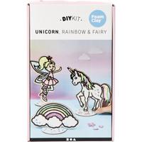 Foam Clay Unicorn, 1 set