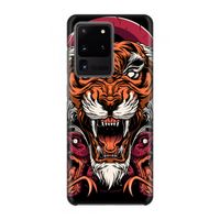 Tiger and Rattlesnakes: Volledig geprint Samsung Galaxy S20 Ultra Hoesje