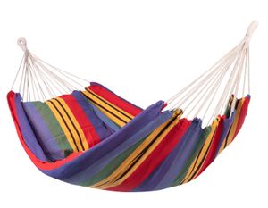 'Ibiza' Single Eénpersoons Hangmat - 130 kg - Veelkleurig - Brazilië - 123 Hammock