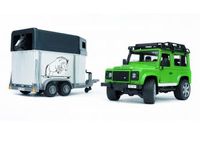 Land Rover Defender + paardtrailer - thumbnail