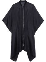 Rick Owens manteau à fermeture zippée - Noir