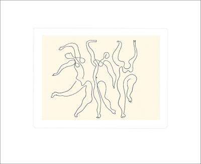 Kunstdruk Pablo Picasso - Trois danseuses, 1924 60x50cm