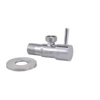 BWS Kraan Hoekstop 1/2"x1/2" Chroom (Inclusief Rozet) BWS Kraan Hoekstop 1/2"x1/2" Chroom (Inclusief Rozet)