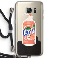 S(peach)less: Samsung Galaxy S7 Transparant Hoesje met koord