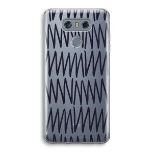 Marrakech Zigzag: LG G6 Transparant Hoesje