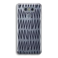 Marrakech Zigzag: LG G6 Transparant Hoesje