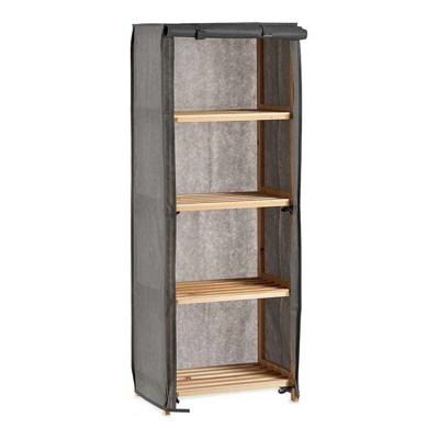 Planken Kipit Bruin Grijs Hout Stof 30 x 113 x 42 cm