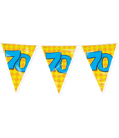 Happy Verjaardag Vlaggenlijn 70 Jaar (10m)