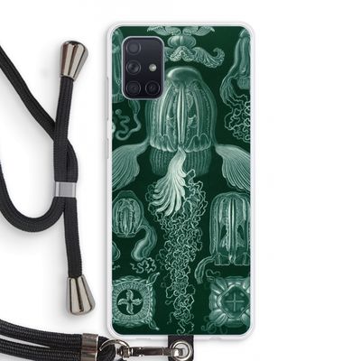 Haeckel Cubomedusae: Samsung Galaxy A71 Transparant Hoesje met koord
