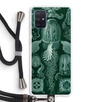 Haeckel Cubomedusae: Samsung Galaxy A71 Transparant Hoesje met koord