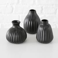 Boltze Home vaas esko h12cm zwart