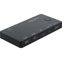 HDMI / USB-C KVM Switch 4K 60 Hz met USB 2.0 KVM-switch - thumbnail