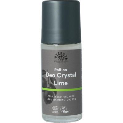 Urtekram Deodorant crystal roll on limoen