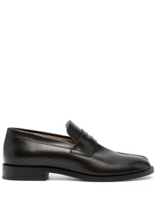 Maison Margiela mocassins Tabi en cuir - Noir