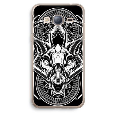 Oh Deer: Samsung Galaxy J3 (2016) Transparant Hoesje