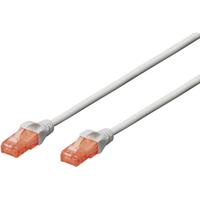 Digitus DK-1612-050 RJ45 Netwerkkabel, patchkabel CAT 6 U/UTP 5.00 m Grijs Verdraaide paren 1 stuk(s) - thumbnail