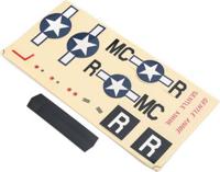 E-Flite - Decal Sheet: UMX P-51 BL (EFLU3307) - thumbnail