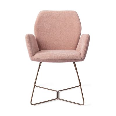 Jesper Home Misaki eetkamerstoel Anemone beehive rose