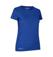 Geyser G11020 T-Shirt Naadloze Vrouwen - Royal Blue Melange - M