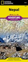 Wegenkaart - landkaart 3000 Adventure Map Nepal | National Geographic - thumbnail