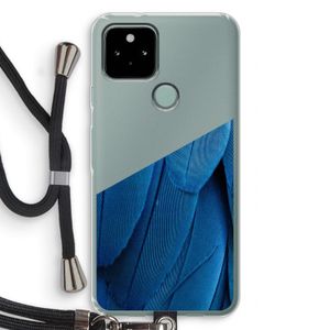 Pauw: Pixel 5 Transparant Hoesje met koord