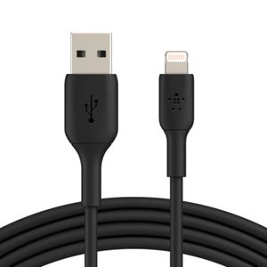 Belkin Boost Charge Lightning naar USB-A kabel 3 meter kabel CAA001bt3MBK