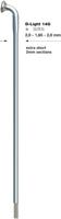 SAPIM spaak "d-light" spoke "d-loght" sst db 2x1,65x258mm b