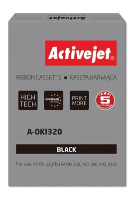 Activejet lint A-OKI320 (vervanging OKI 9002303; 3000000 tekens; Supreme; zwart) 100 stuks