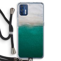 Stranded: Motorola Moto G9 Plus Transparant Hoesje met koord Stranded: Motorola Moto G9 Plus Transparant Hoesje met koord