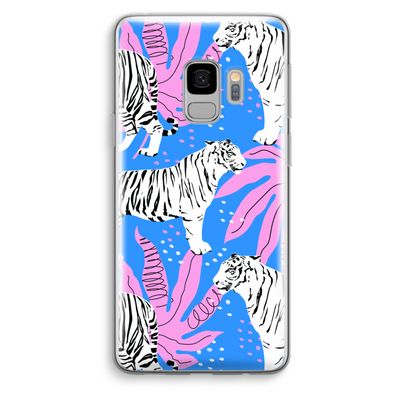 Tijger: Samsung Galaxy S9 Transparant Hoesje