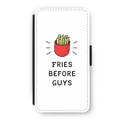Fries before guys: iPhone XS Flip Hoesje