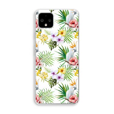Gele kuif: Pixel 4 XL Transparant Hoesje
