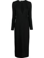 Filippa K robe longue à découpes - Noir