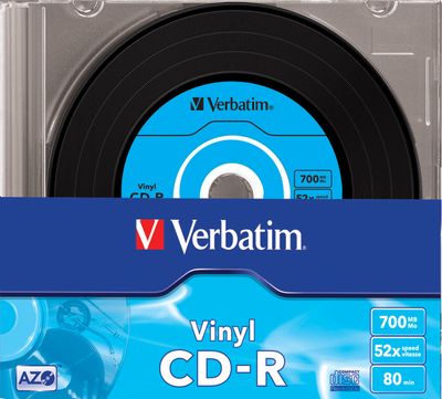 Verbatim CD-R AZO Data Vinyl 700 MB 52x 10 stuk(s)