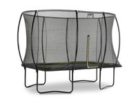 Exit Silhouette trampoline met net - 305 x 214 cm - Zwart - thumbnail