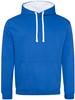 Just JH003 Varsity Hoodie - Royal Blue/Arctic White - S