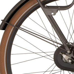 Cortina spatbordstang achter 28 foss iron black matt